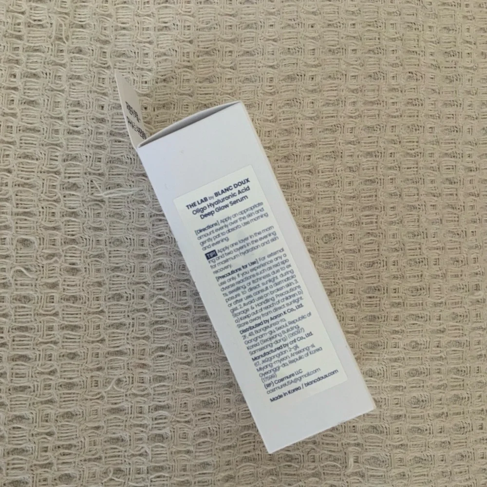 THE LAB by blanc doux Oligo Hyaluronic Acid Deep Glow Serum 85ml Full Size New